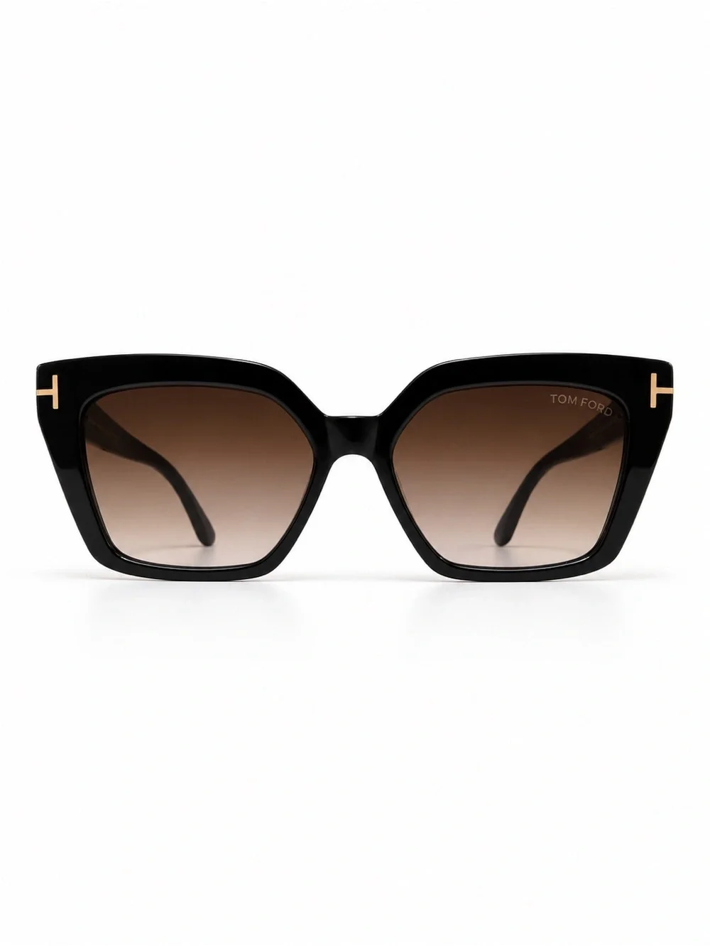 Tom Ford Winona TF1030 ECO 01Z Black Cat Eye Sunglasses 53mm